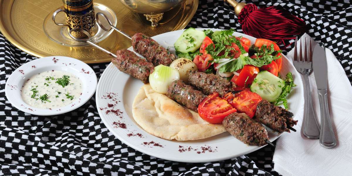 Bread and Kabob