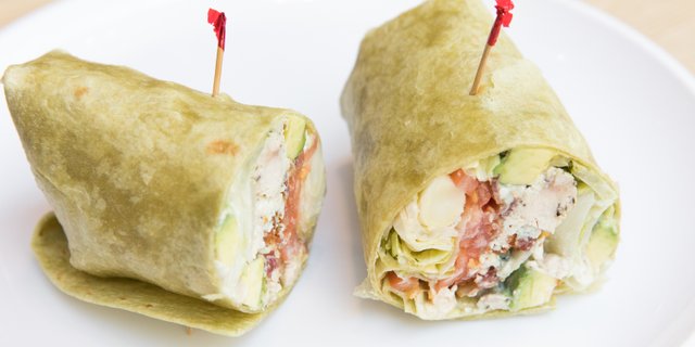 Grilled Chicken Cobb Wrap