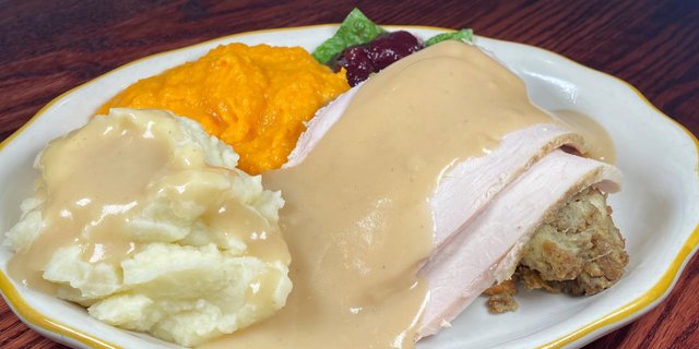 Individual Turkey Dinner
