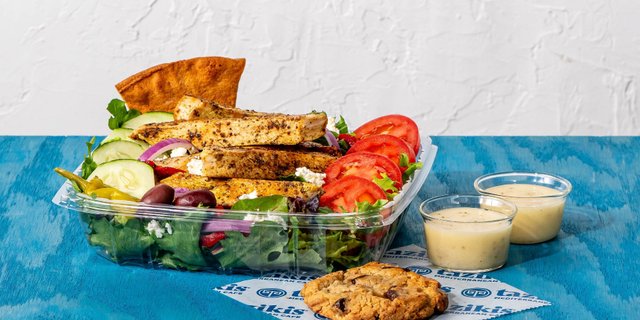 Greek Salad w/ Chicken Boxed Lunch