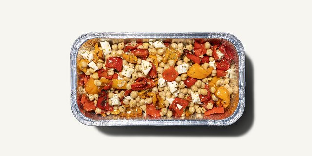 Peppers, Chickpeas & Feta