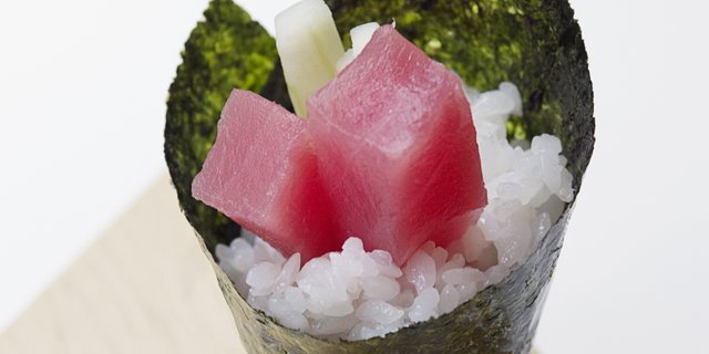 Yellowfin Tuna Handrolls