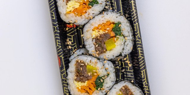 Traditional Gim-Bap Rolls