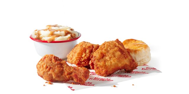 3-Piece Chicken Boxed Lunch
