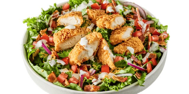 Crispy Chicken Bacon Ranch Salad Boxed Lunch
