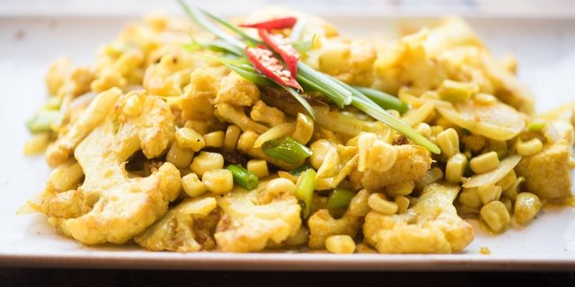 Cauliflower w/ Sweet Corn