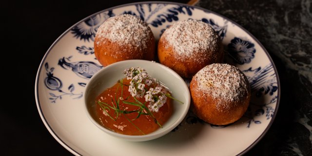 Egg Yolk Beignet