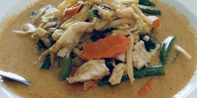 Green Curry Entree