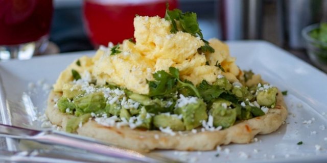 Keto Friendly Avocado Toast w/ Scrambled Eggs