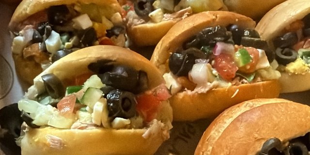 Mini Tunisian Baguette Sandwich Platter