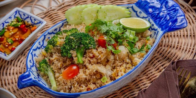 Vegetarian Thai Fried Rice