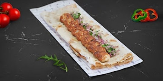 Ground Chicken Kebab Wrap
