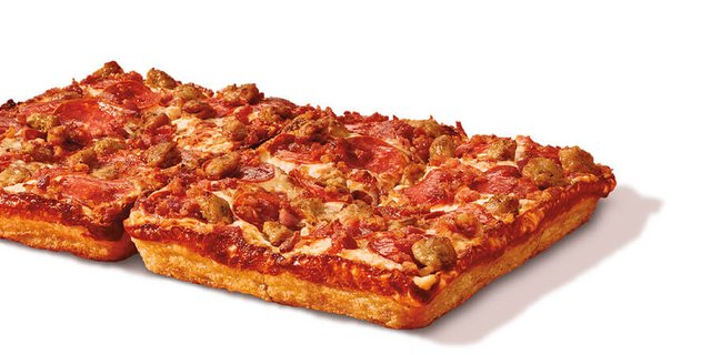 Deep! Deep! Dish 3-Meat Treat Pizza