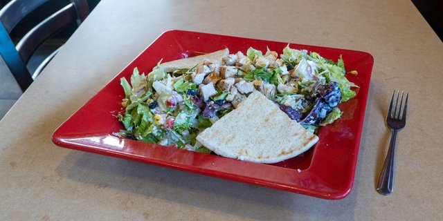 Spicy Ranch BBQ Chicken Salad