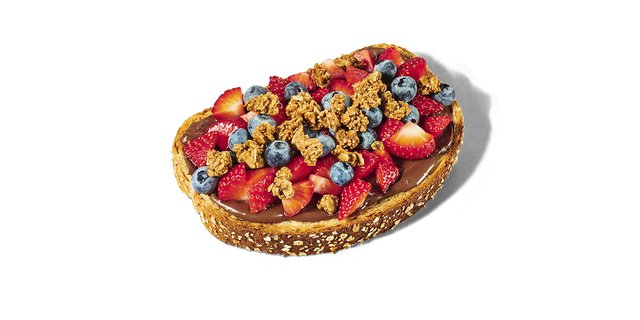 Chocolate Hazelnut Toast