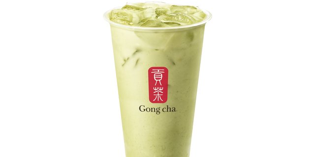 Cold Matcha Milk Tea