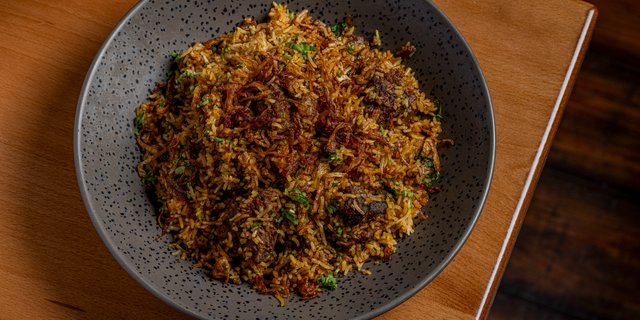 Dum Lamb Biryani