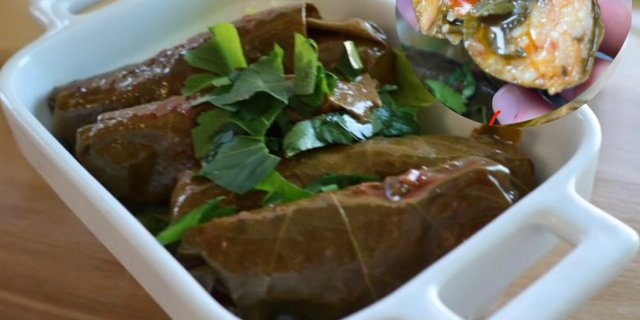 Tolma (Veggie Grape Leaves) Tray