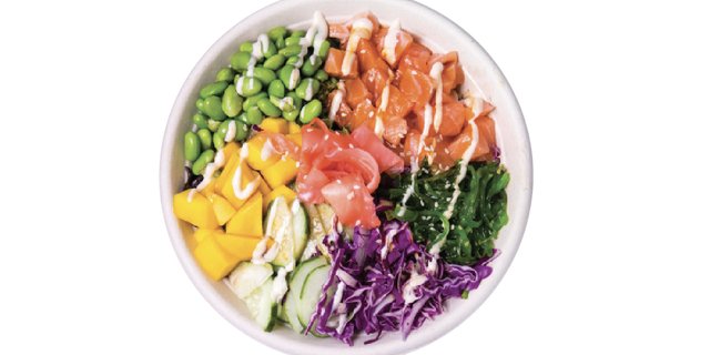 Salmon Oasis Poke Bowl