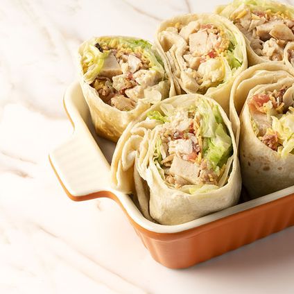 Carolina Grilled Chicken Wraps