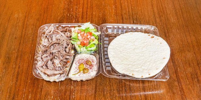 Beef Shawarma Arabi Lunch Box