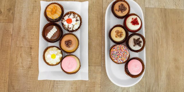 One Dozen Assorted Gluten-Friendly Cupcakes