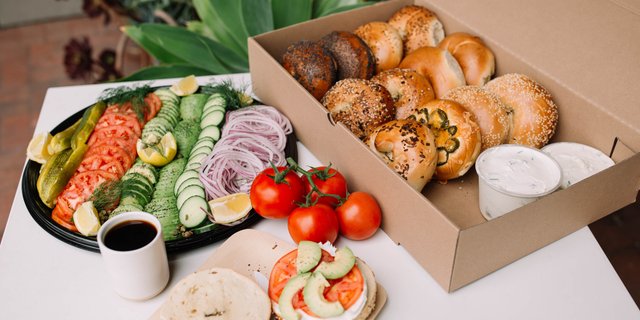 Market Platter & Bagels