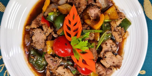 Black Pepper Stir Fry Half Pan