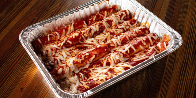 Dozen Chicken Enchiladas