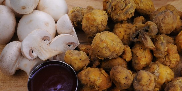 Fresh Breaded Shrooms