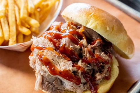 Smoked Pork Sandwich Boxed Lunch