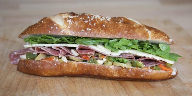 Soppressata & Cheese Sandwich