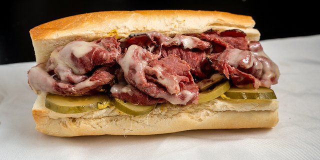 Build-Your-Own Pastrami & Swiss Sandwich Bar