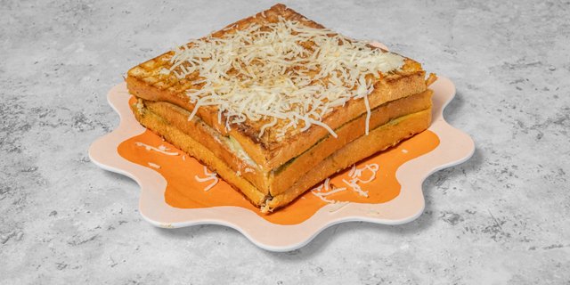 Bombay Veggie Grilled Cheese Sandwich