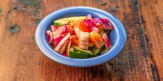 Island Cucumber Salad