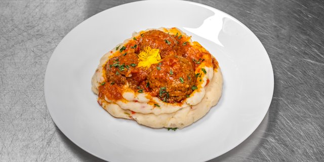 Meatballs & Mashed Potatoes