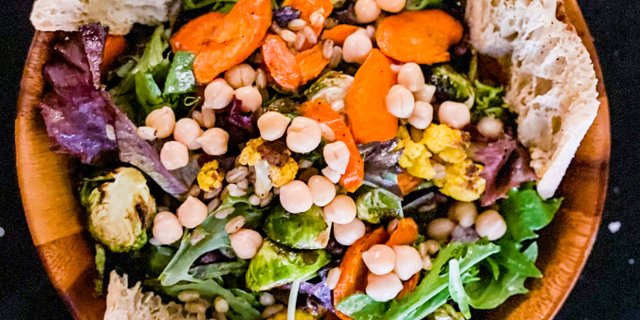 Individual Mount Etna Salad