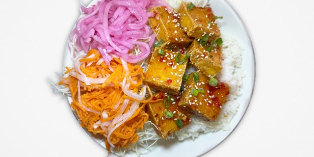 Sweet Chili Tofu Bowl