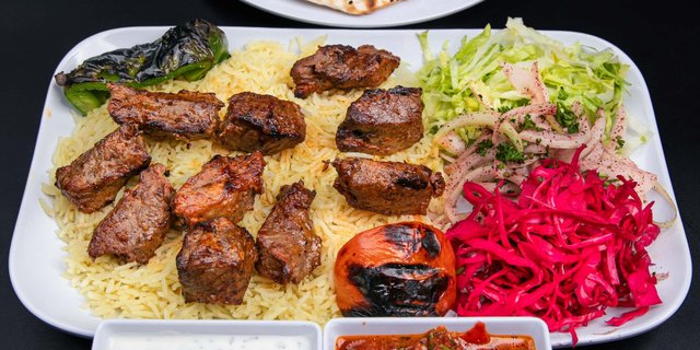 Lamb Shish Platter