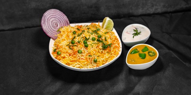Vegetable Fried Rice Tray