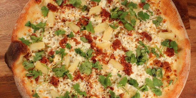 Chorizo & Pineapple Pizza