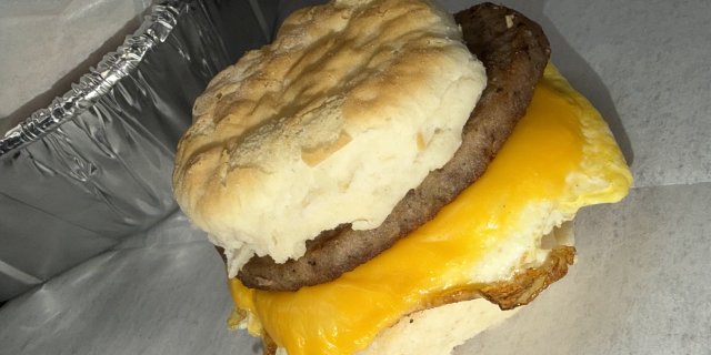 Sausage, Egg & Cheese Biscuits