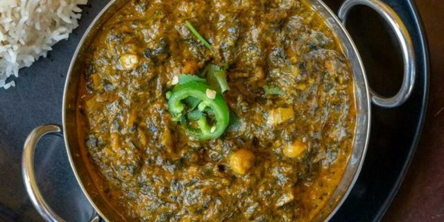 Saag Channa