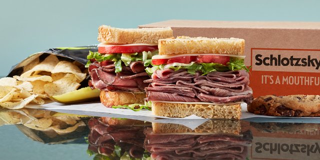 Roast Beef & Provolone Chilled Sandwich Lunch Box