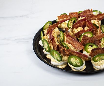 Bacon Deviled Eggs