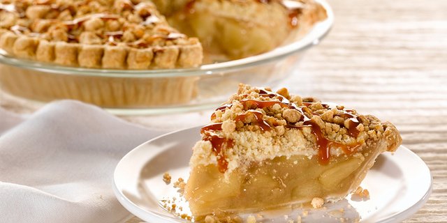 Whole Caramel Apple Pie