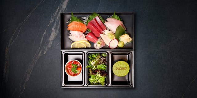 Chef's Sashimi Selection Lunch Bento
