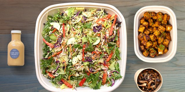 Teriyaki Tofu Salad