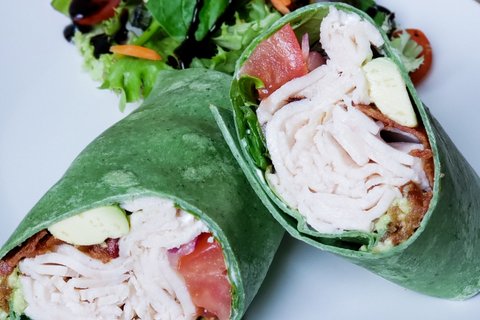 Turkey BLT Wrap