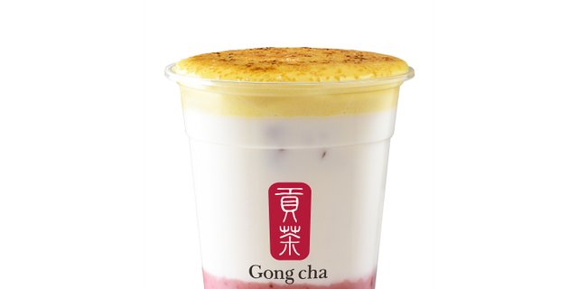 Creme Brulee Strawberry Latte